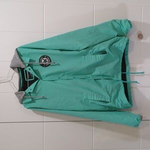 Zoo York Teal Jacket with Removable Hood
